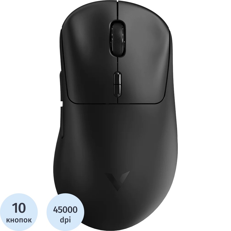 Изображение товара Игровая мышь Rapoo VT3MAXDM чёрная с высоким разрешением 45000dpi