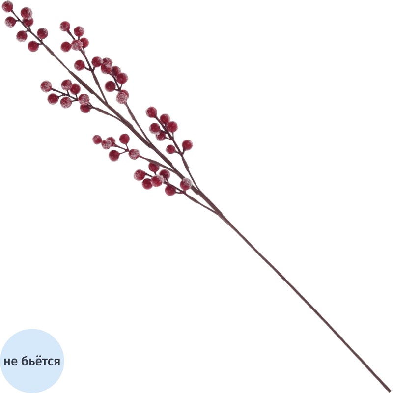 Изображение товара Новогоднее украшение на ёлку Ветка высота 73 см