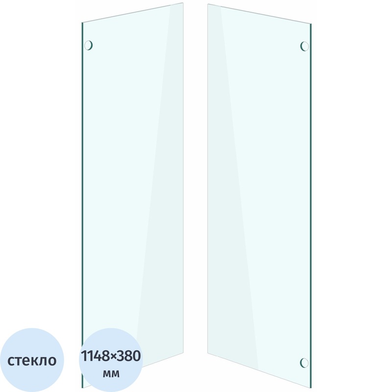 Изображение товара Двери средние Easy Standard 915511 из прозрачного стекла