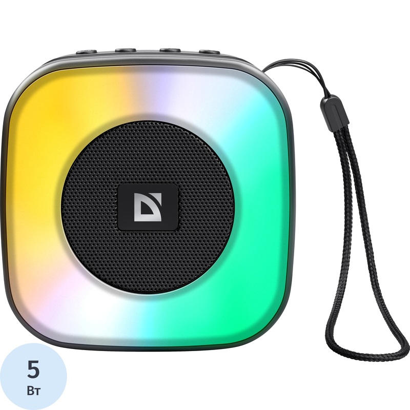 Изображение товара Портативная акустика Defender 65930 [чёрная] с Bluetooth 5.3, FM и TWS
