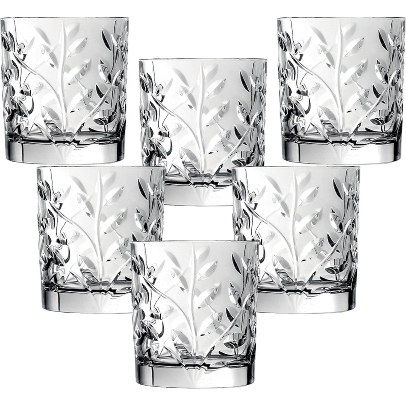 Изображение товара Набор стаканов (олд фэшн) Cristalleria Italiana Laurus 330 мл (6 штук в упаковке)