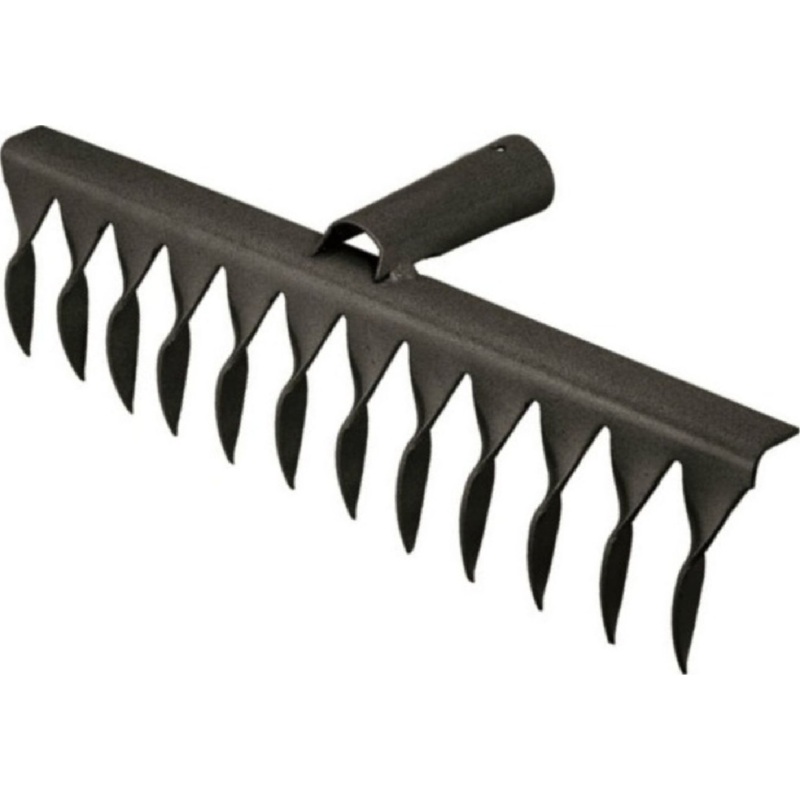 Изображение товара Грабли витые без черенка 12 зубьев 36 см