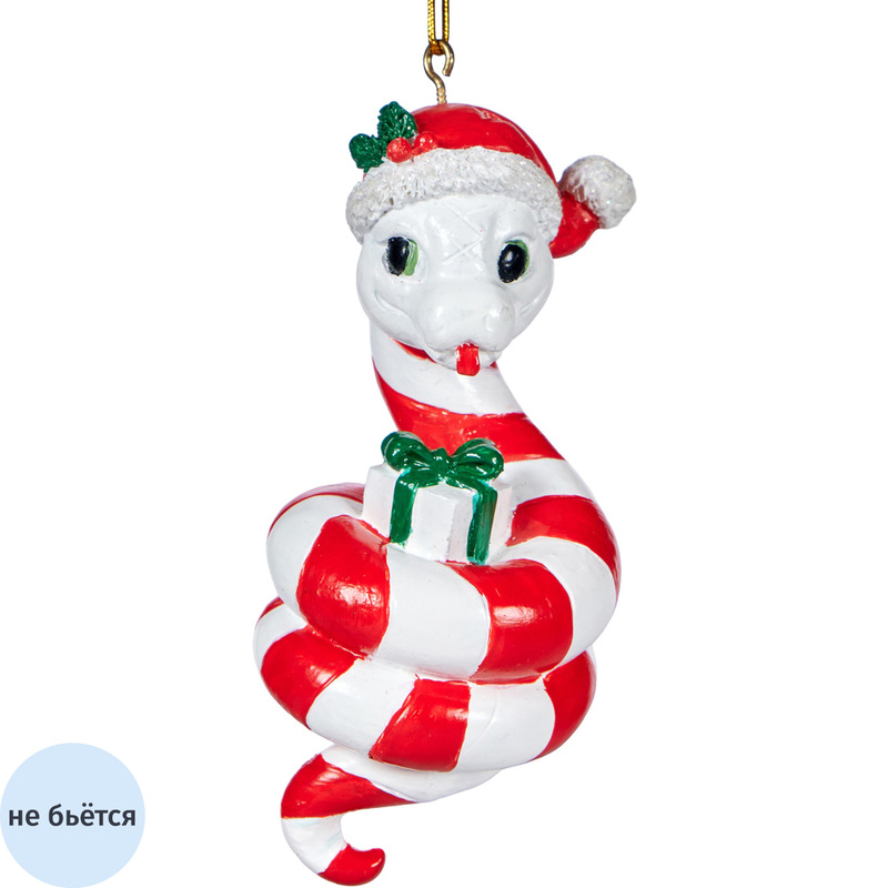 Изображение товара Ёлочная игрушка Magic Time полирезина разноцветная (высота 10 см)