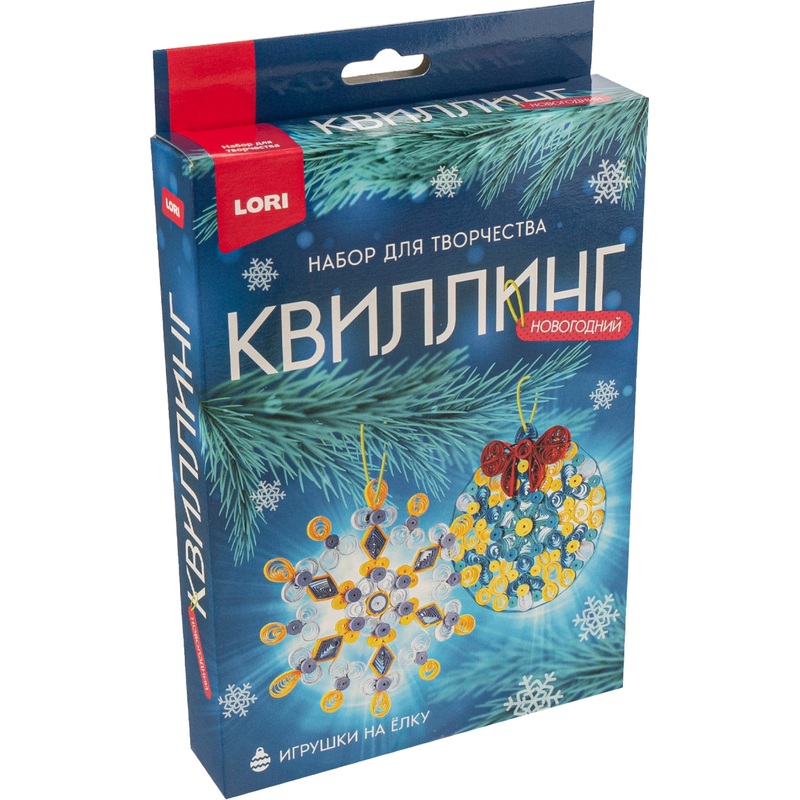 Изображение товара Набор для квиллинга Новогодний Рождественские радости Квл-044