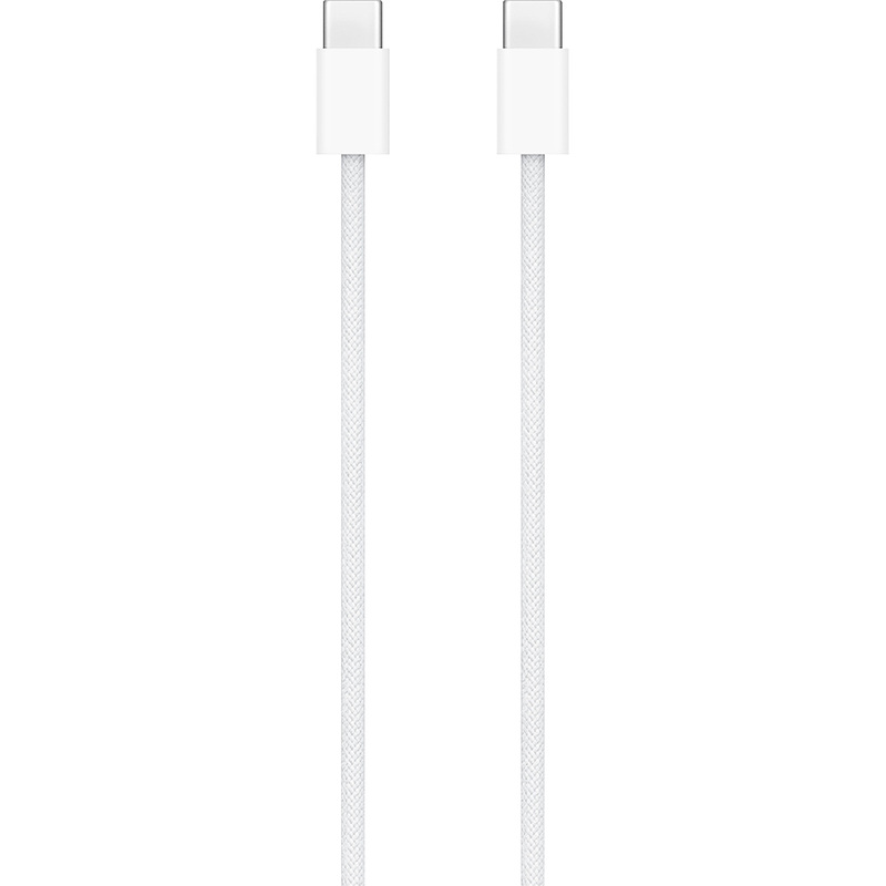 Изображение товара Кабель Apple USB-C - USB-C 60 Вт Woven 1 метр (MQKJ3FE/A / MQKJ3ZM/A / MW493ZM/A)