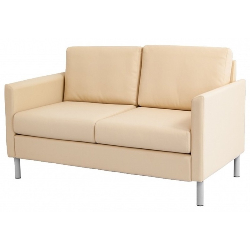 Изображение товара Уценка Диван двухместный Simple Д 53-02 бежевый искусственная кожа