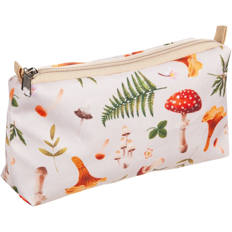 Изображение товара Пенал-косметичка Комус Класс Грибы бежевый