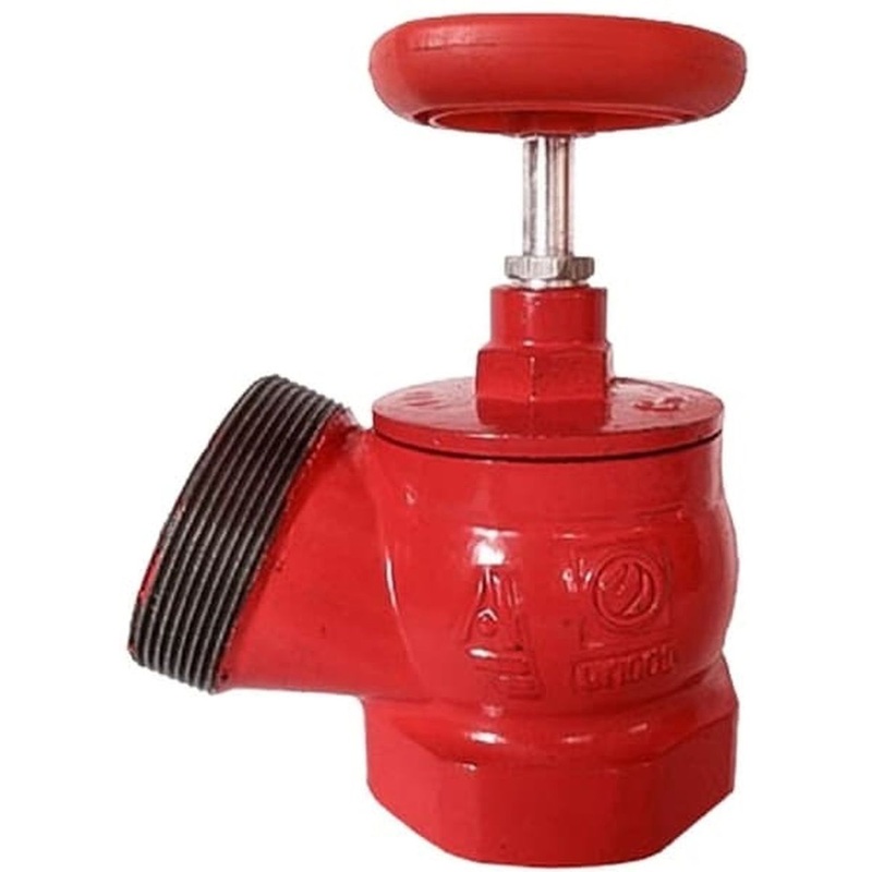 Изображение товара Клапан пожарного крана Русарсенал КПК-50 чугун угловой 125 градусов