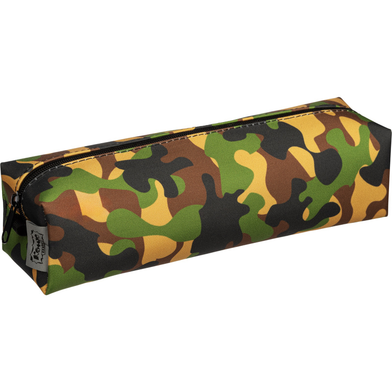 Изображение товара Пенал-косметичка Комус Класс односекционная хаки 21x5x6 см Россия