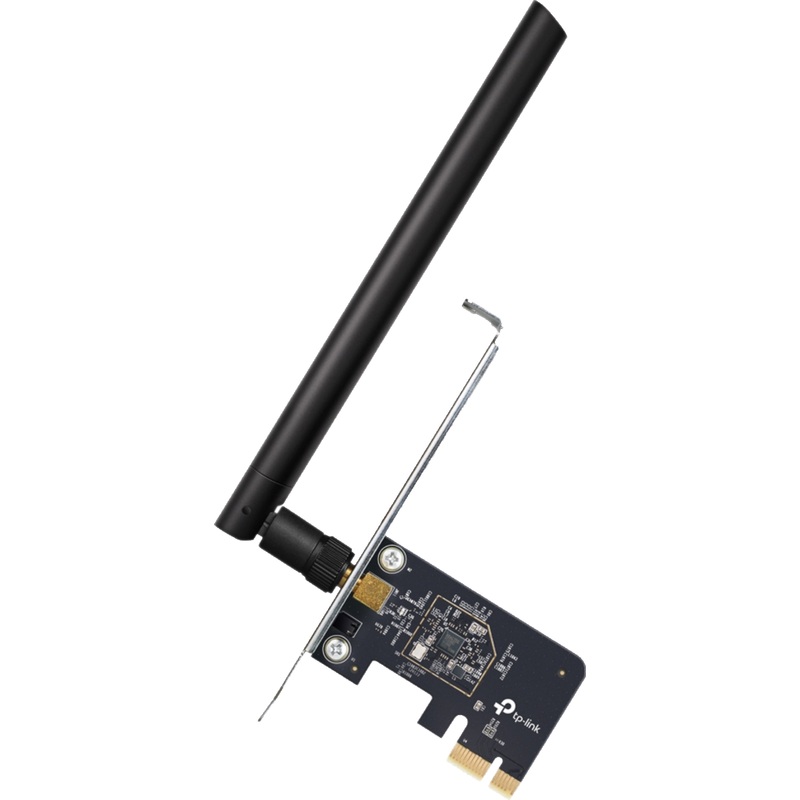 Изображение товара Сетевой адаптер Wi-Fi TP-Link Archer T2E PCI-E 802.11ac внешняя антенна