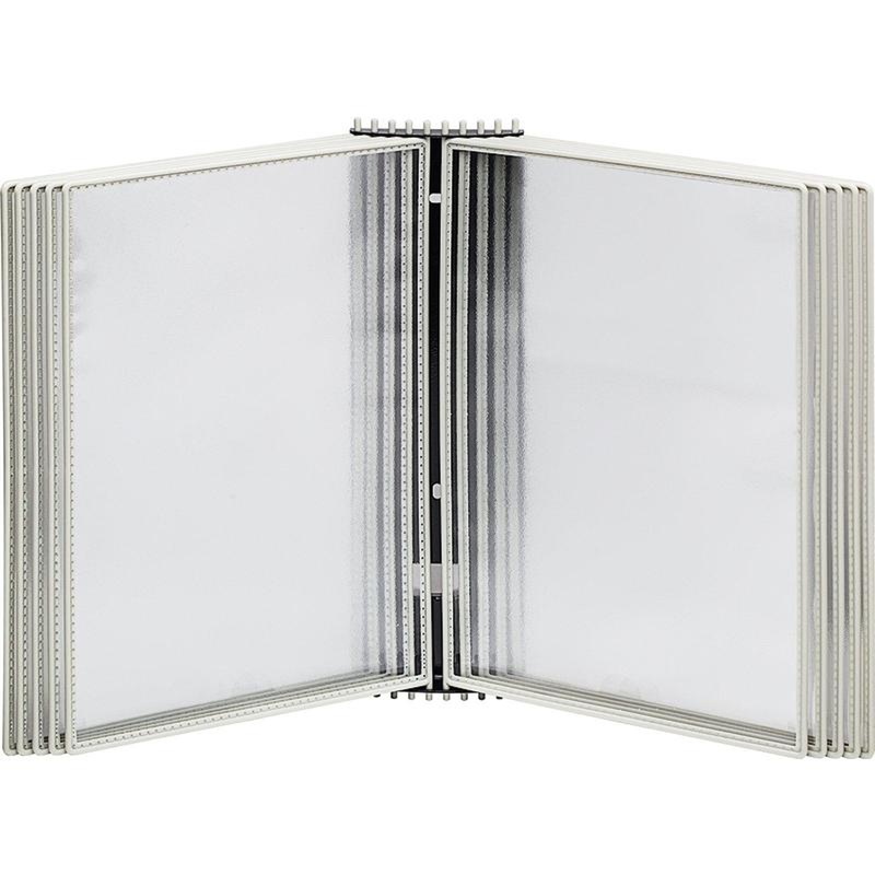 Изображение товара Уценка. Демосистема настенная Attache А4 10 панелей металлическое основание цвет серый