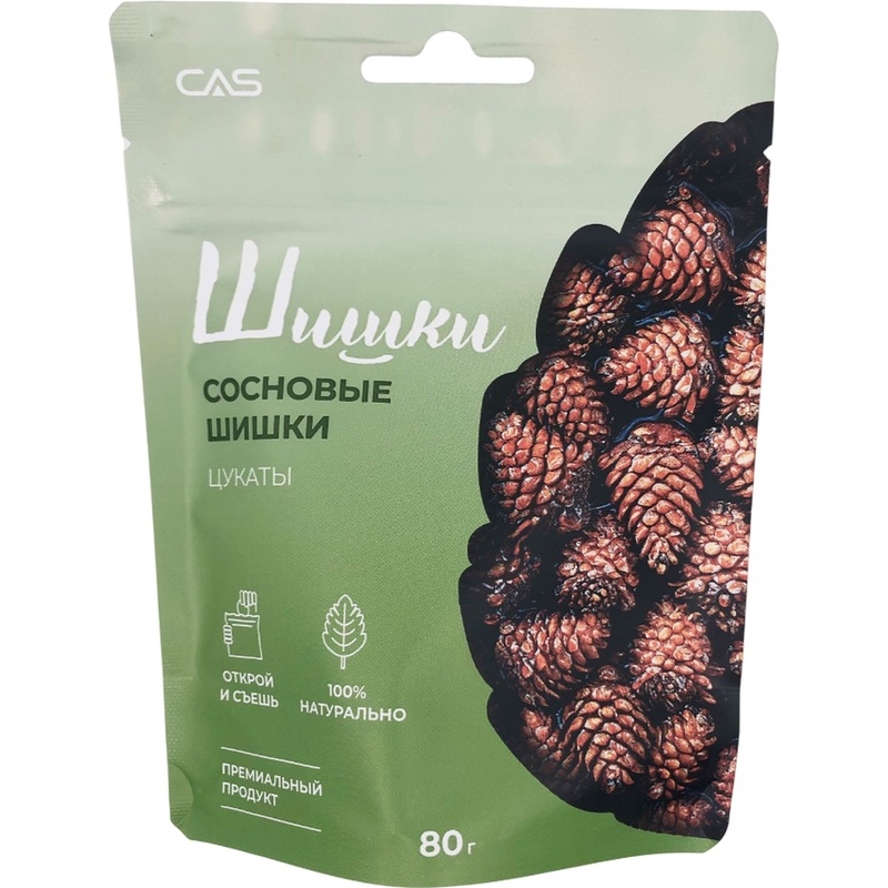 Изображение товара Цукаты CAS сосновые шишки 80 г