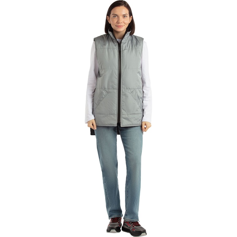 Изображение товара Жилет рабочий утепленный Комфорт+-ЖЛ серый 48-50 унисекс для работы на улице и в помещении