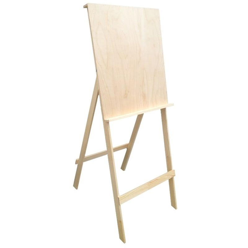 Изображение товара Напольный деревянный мольберт Туюкан Хлопушка для живописи и учебных занятий
