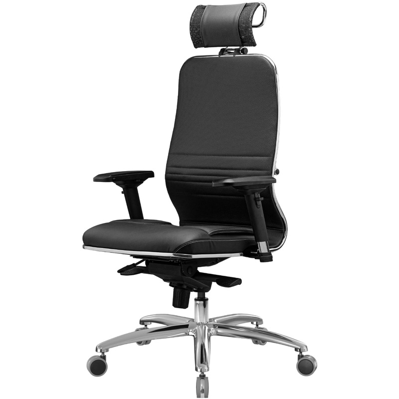 Изображение товара Кресло для руководителя Метта KL-3.04 черное экокожа металл