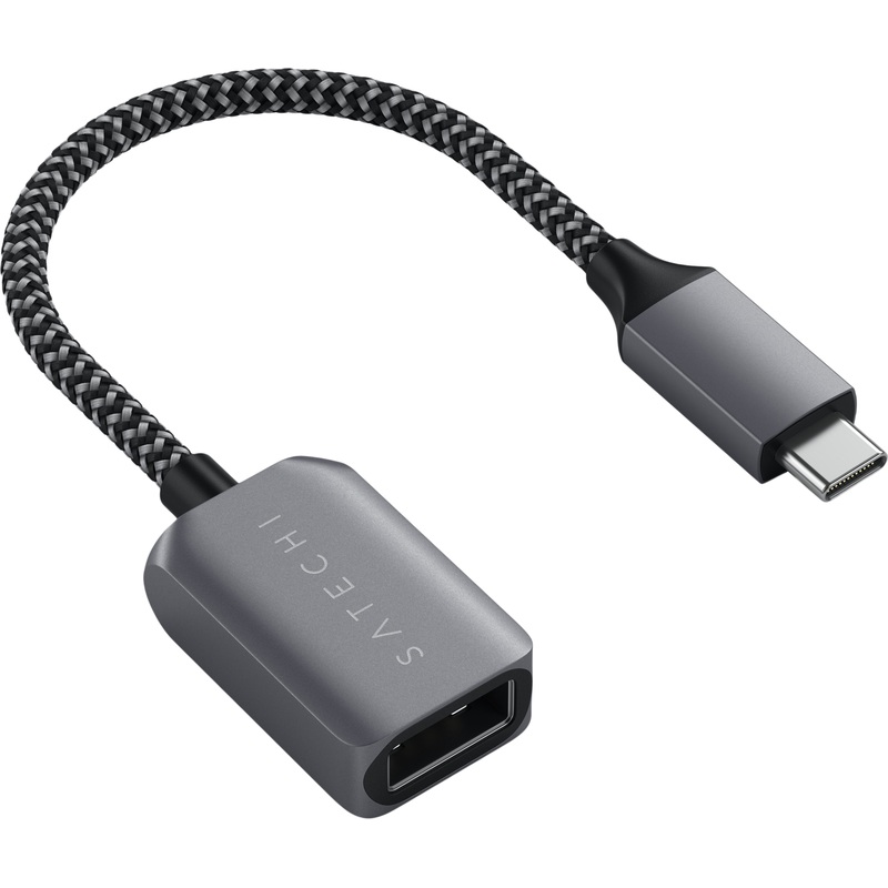 Изображение товара Кабель Satechi USB Type-C - USB A 0.15 метра (ST-UCATCM)