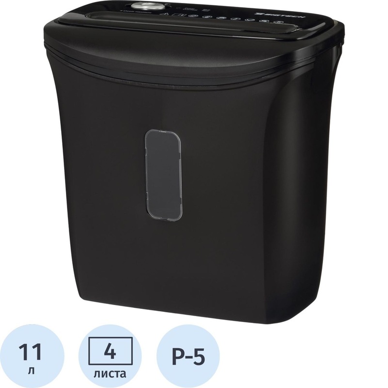 Изображение товара Шредер BigTech OS506-4M 5 уровень секретности 11 л