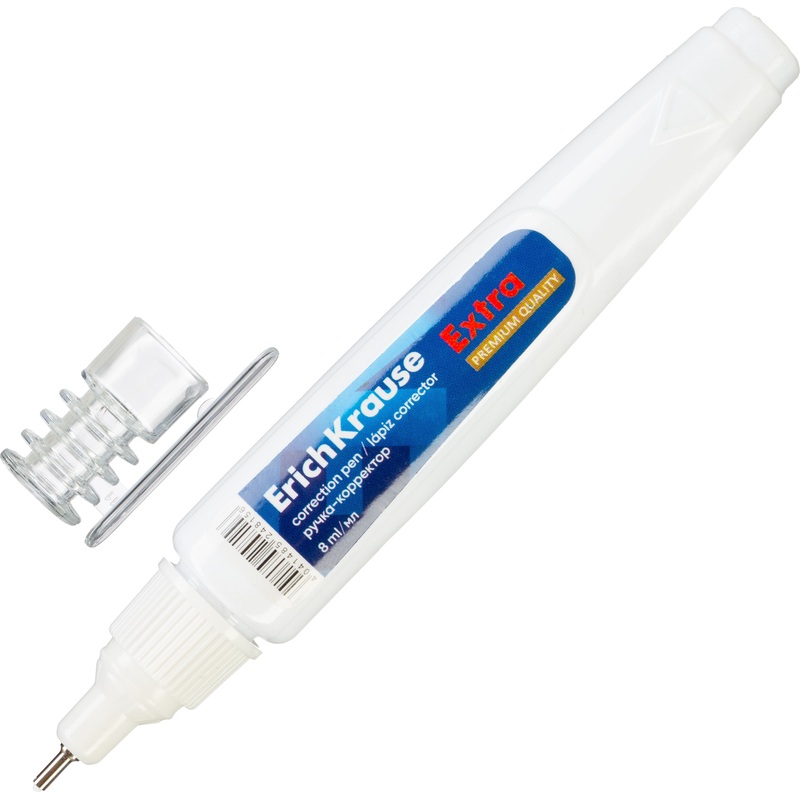 Изображение товара Корректирующая ручка Erich Krause Extra 8 мл (быстросохнущая основа, 24815)