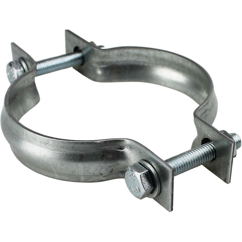 Изображение товара Хомут для крепления дорожных знаков 76 мм комплект 2 шт оцинкованная сталь