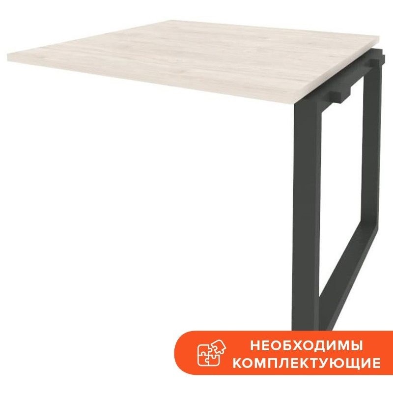 Изображение товара Элемент стола для переговоров Onix-O O.MO-NPRG-1 денвер светлый/антрацит