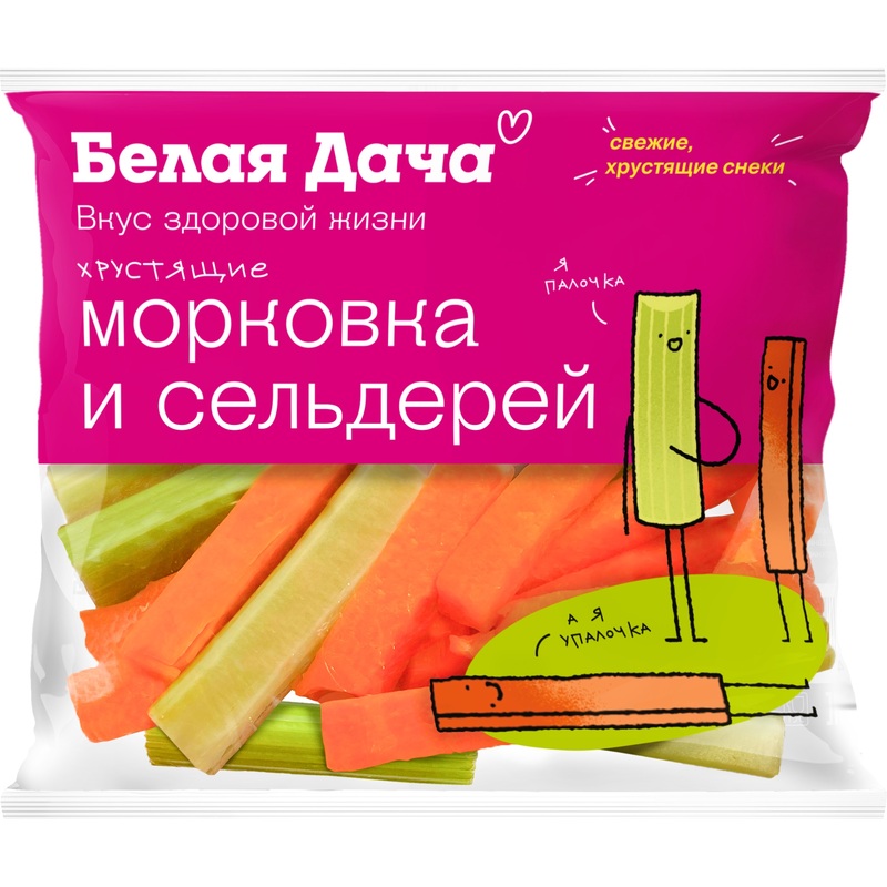Изображение товара Морковные палочки и палочки сельдерея Белая Дача 5 штук