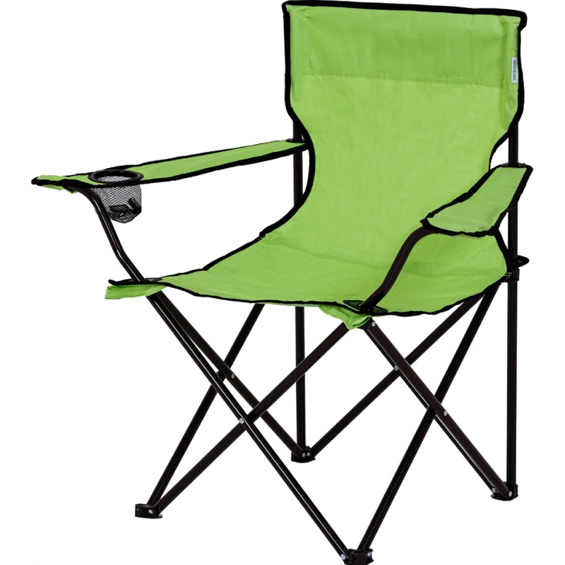 Изображение товара Кресло раскладное M1103 стальное 500х500х800 мм зеленое