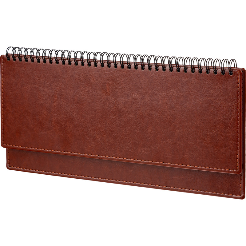 Изображение товара Планинг недатированный Attache Agenda искусственная кожа 303х150 мм 60 листов коричневый