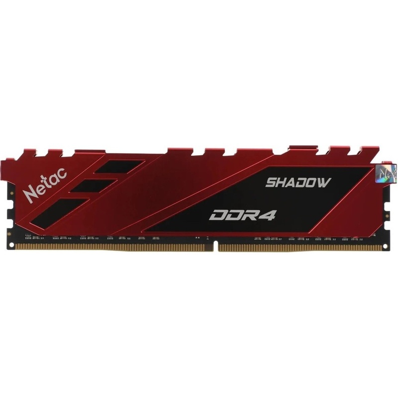 Изображение товара Модуль памяти DDR4 16 ГБ 3200 МГц Netac Shadow NTSDD4P32SP-16R