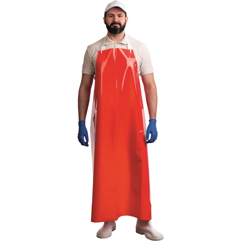 Изображение товара Фартук защитный Ларипол 90x130 см водонепроницаемый красный