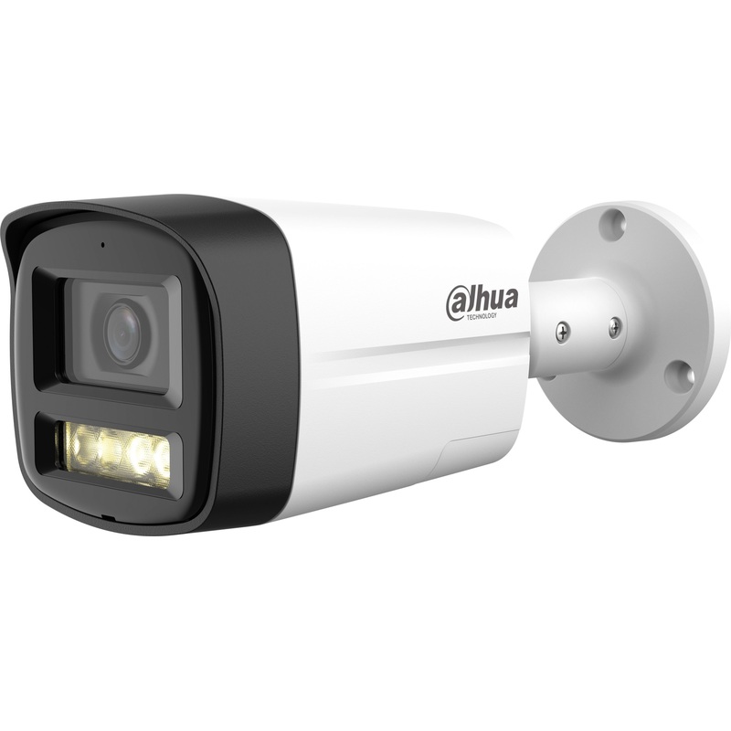 Изображение товара Дahua видеокамера DH-HAC-HFW1200TLMP-IL-T-0360B уличная с ИК подсветкой 2 Мп