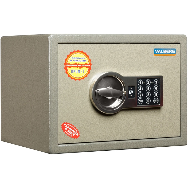 Изображение товара Мебельный сейф Valberg ASM-25EL электронный замок для ценностей и документов