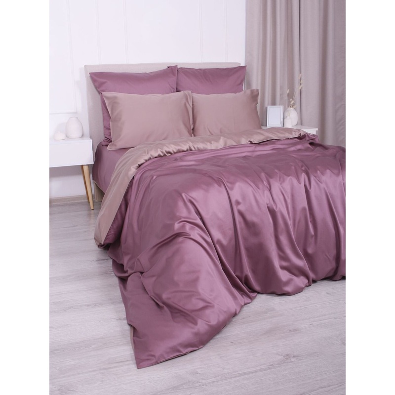 Изображение товара Постельное бельё Mona Liza Luxury Orchid 1.5 спальное тенсель розовое