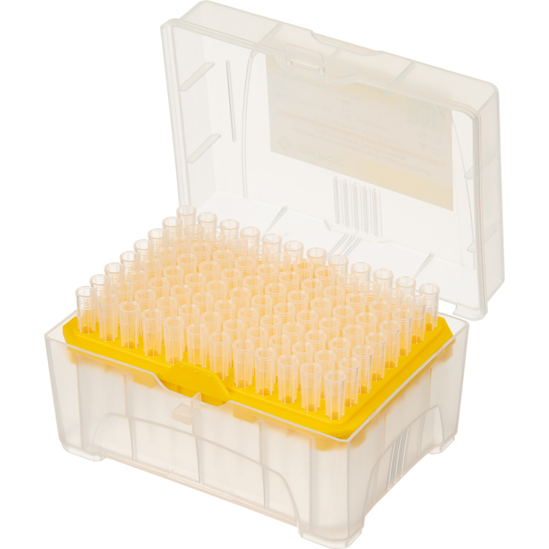 Изображение товара Наконечник универсальный нестерильный 200 мкл, 96 штук, полипропилен, автоклавируемый, Gilson