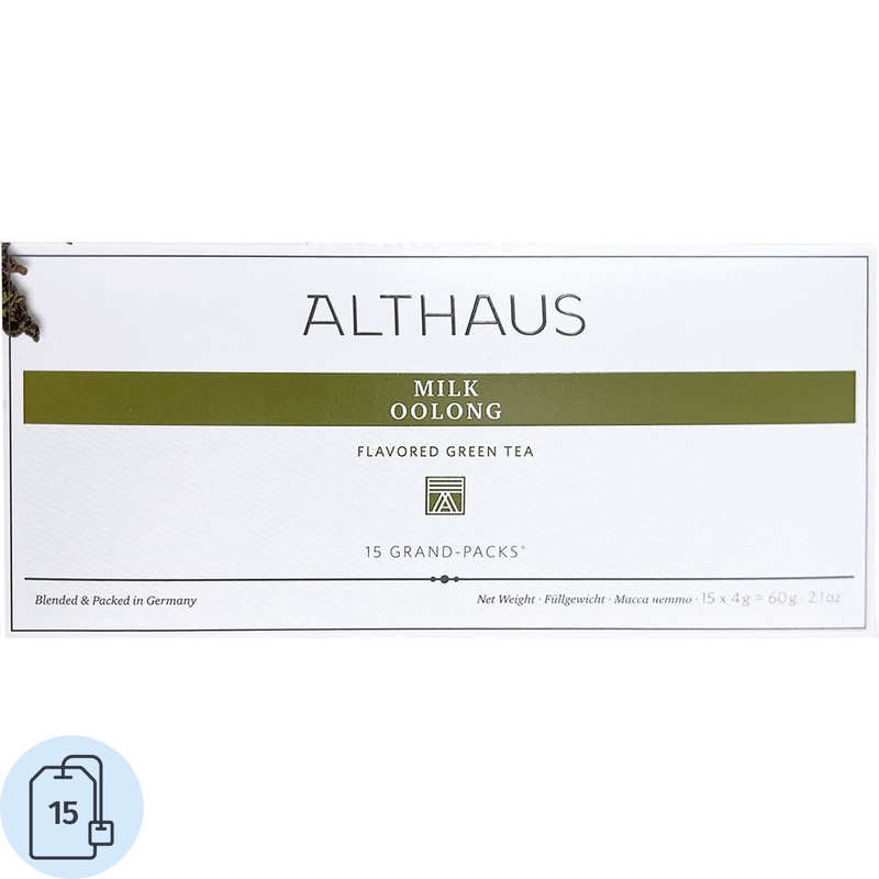 Изображение товара Чай улун Althaus Milk Oolong Grand Pack 15 пакетиков
