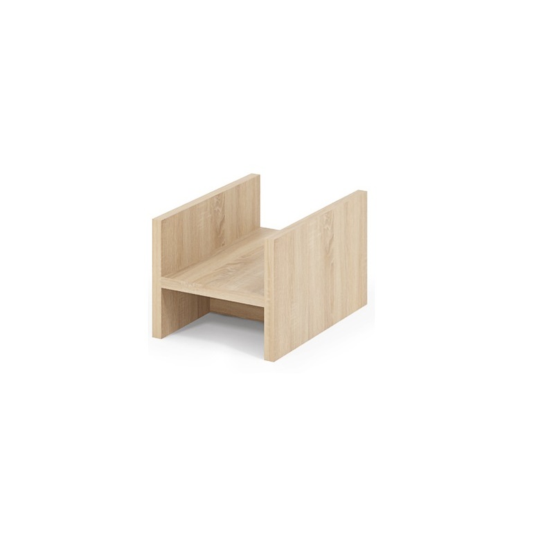 Изображение товара Подставка для системного блока Рондо БК2 (дуб альпийский, 284х400х230 мм)