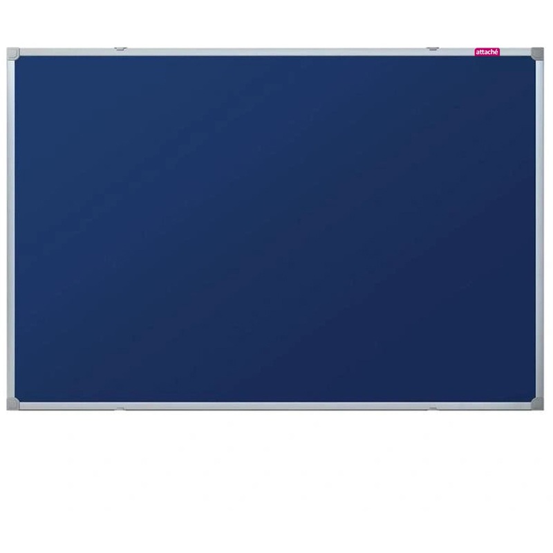 Изображение товара Доска текстильная 60x90 см Attache синий алюминий