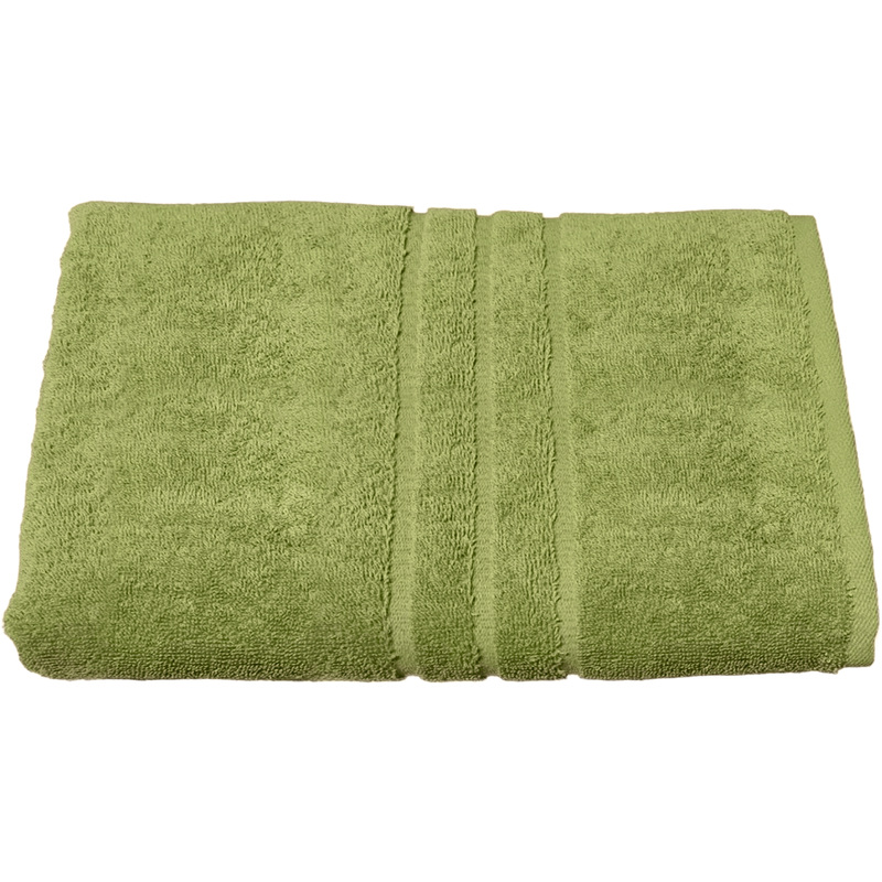Изображение товара Махровое полотенце Luscan 70х140 см оливковое 450 г/кв.м