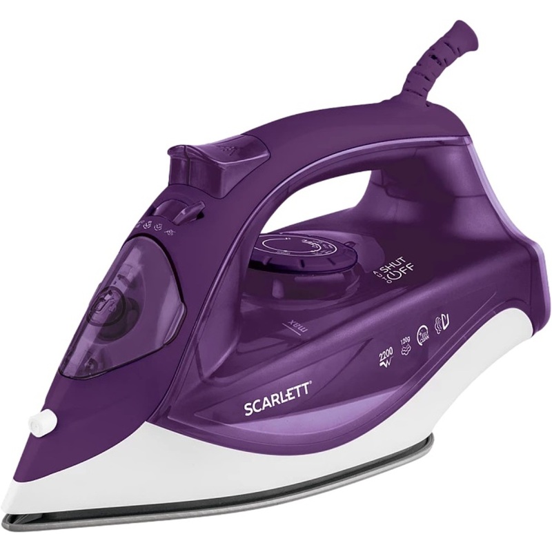 Изображение товара Утюг Scarlett SC-SI30K51 фиолетовый с мощностью 2200 Вт