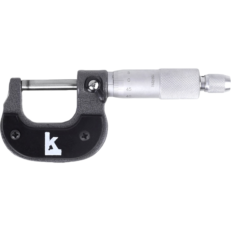 Изображение товара Микрометр Калиброн МК-25 25 мм 0.01 мм точный измерительный инструмент