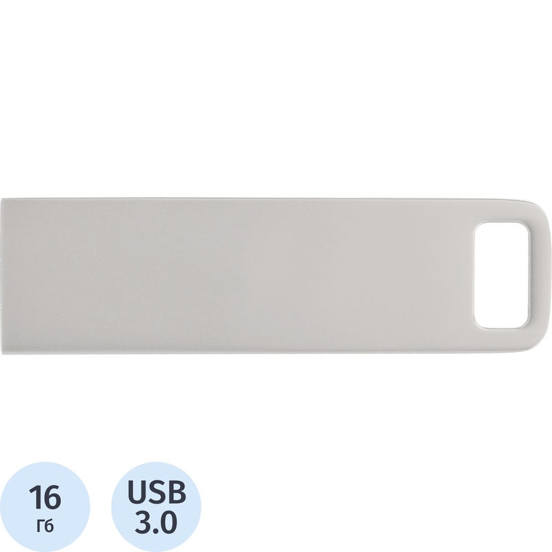 Изображение товара Флешка USB 3.0 16 ГБ металлический корпус высокая скорость