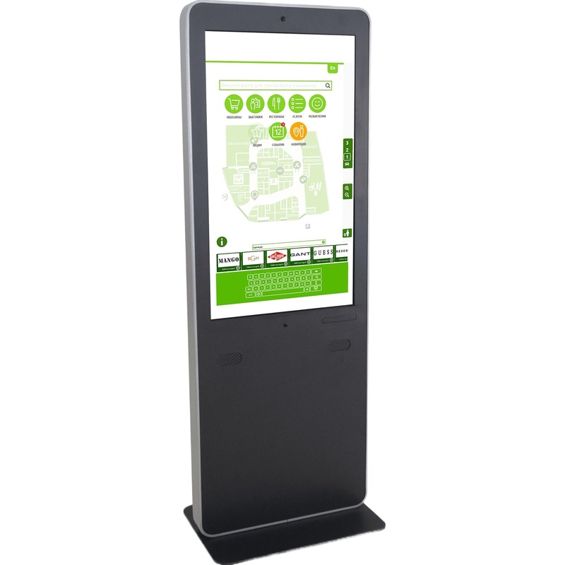 Изображение товара Интерактивный киоск NextStand 43 сенсорный напольный дисплей 43 дюйма Россия