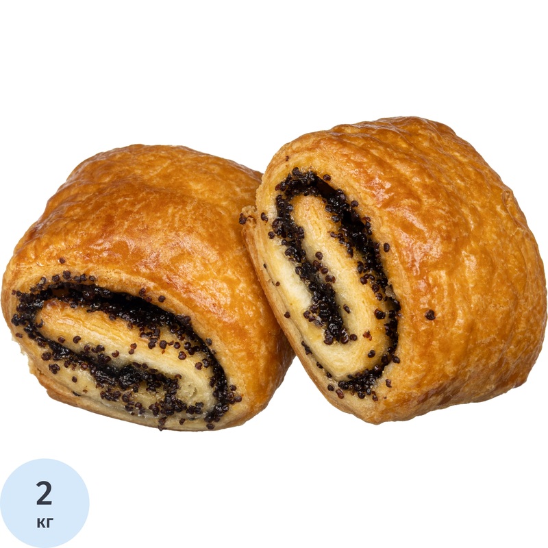Изображение товара Печенье сдобное Bakery Story Улитка с маком 2 кг