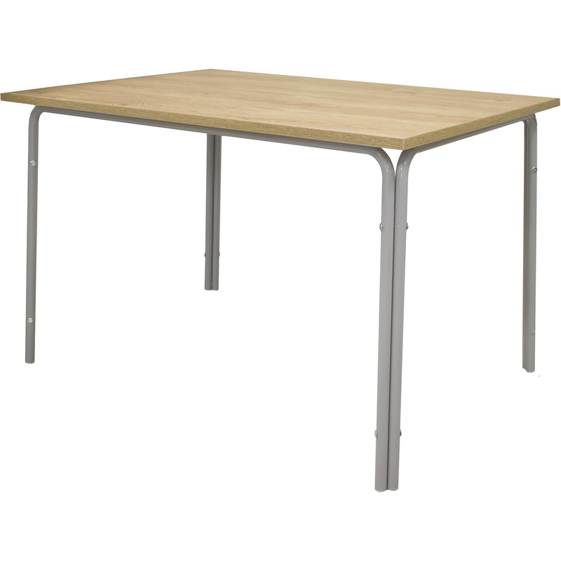 Изображение товара Обеденный стол АС с ЛДСП столешницей и металлическим каркасом