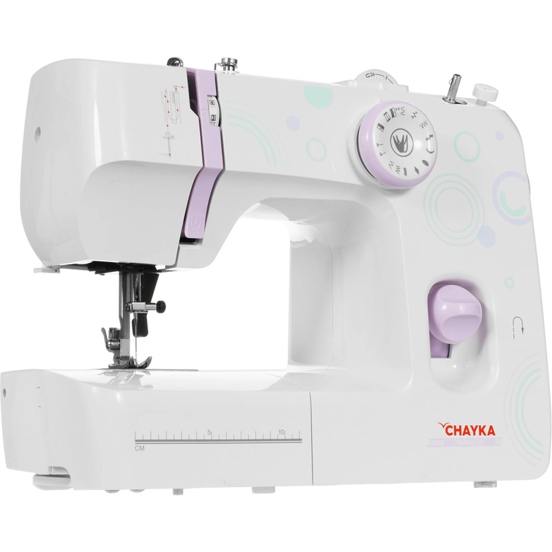 Изображение товара Швейная машина Чайка марка А 590 электромеханическая с реверсом и чехлом