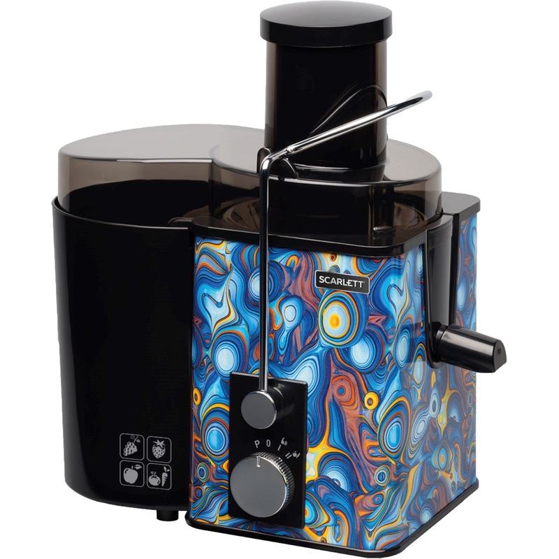 Изображение товара Соковыжималка центробежная Scarlett SC-JE50S66 1000 Вт с функциями автоматического выброса мякоти