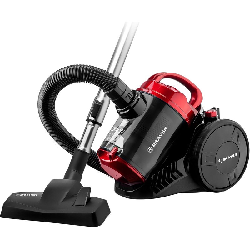 Изображение товара Пылесос Brayer BR4202 с контейнером мощностью 420 Вт и фильтром НЕРА
