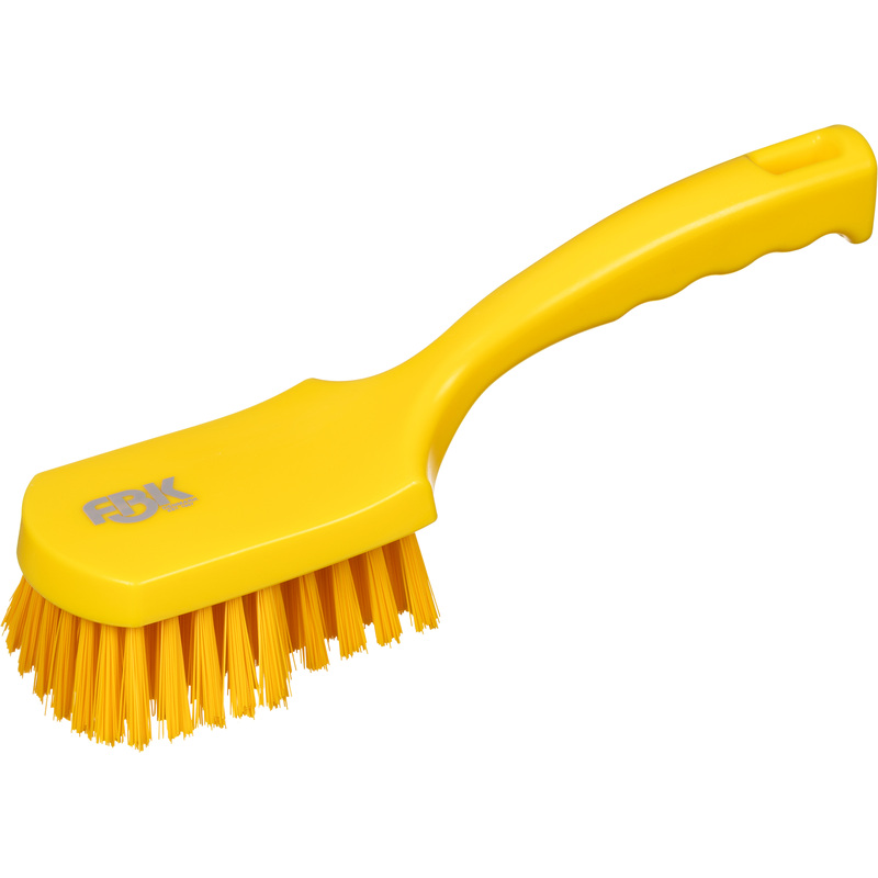 Изображение товара Щётка FBK жёсткая 275x70 мм жёлтая для профессиональной уборки