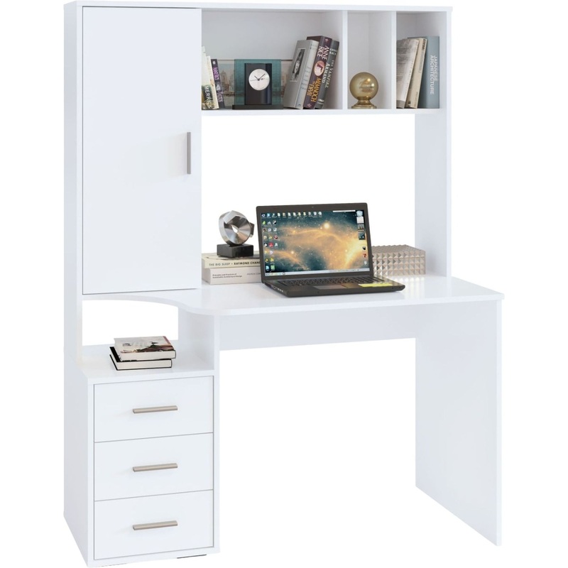 Изображение товара Уценка. Стол компьютерный КСТ-16 (белый, 1200х600х1600 мм)