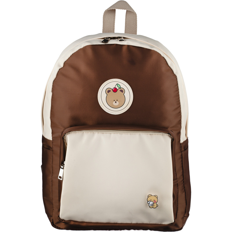 Изображение товара Рюкзак Комус Класс №1 School Мишка бежевый для детей