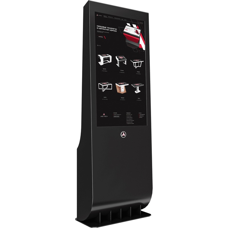 Изображение товара Интерактивный сенсорный киоск AxeTech Gills Medium 43 20 касаний Full HD Россия